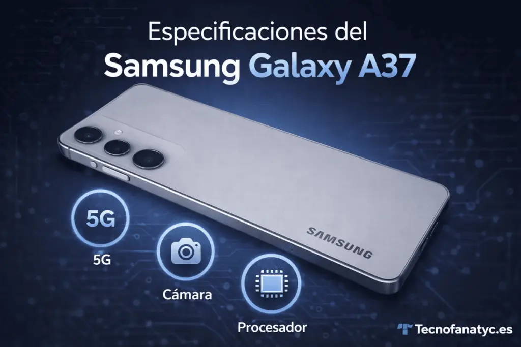 Especificaciones de Samsung Galaxy A37