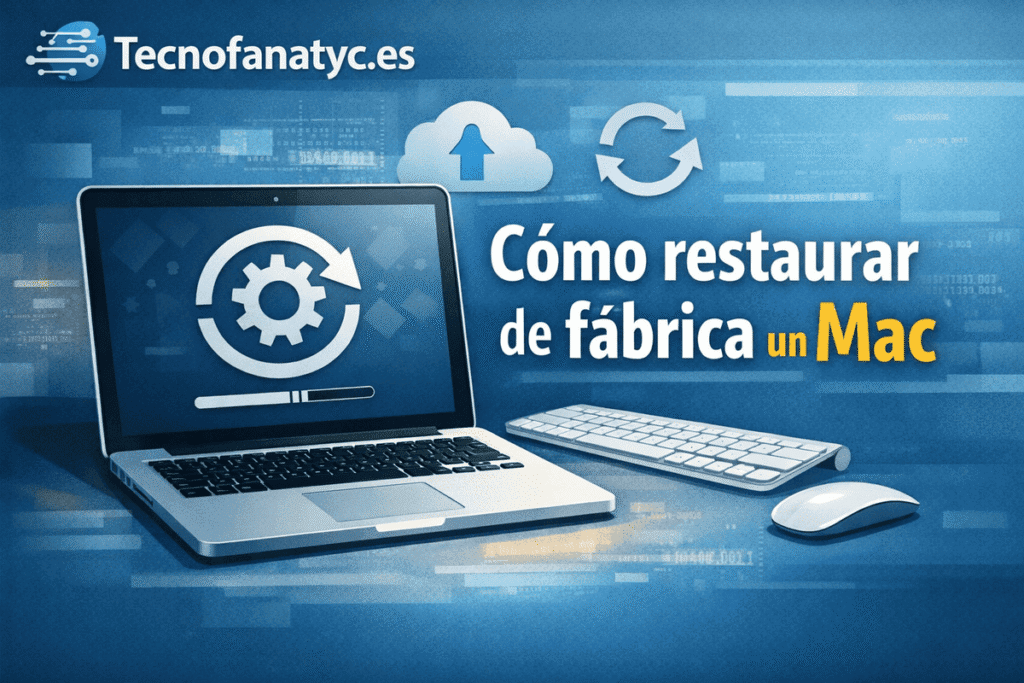 Cómo restaurar de fábrica un Mac