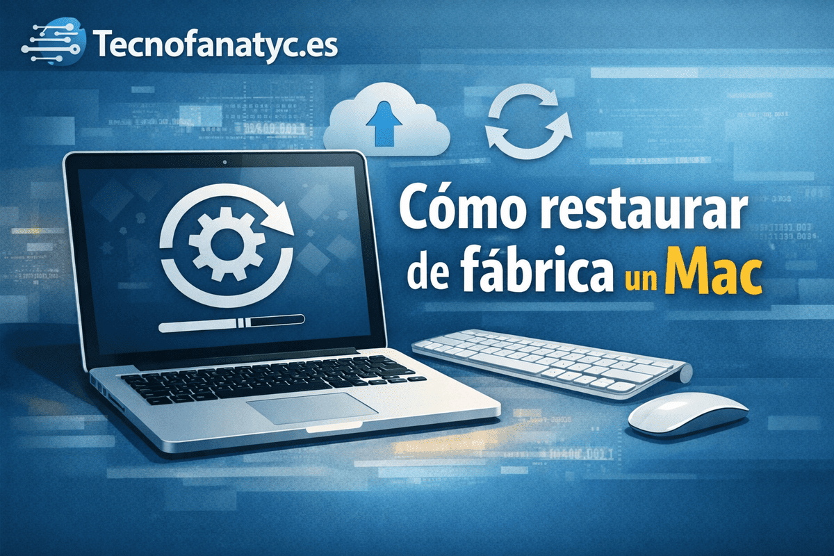 restaurar de fábrica un Mac