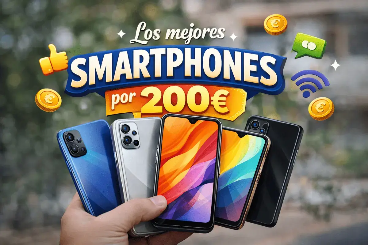 Los mejores smartphones por 200€
