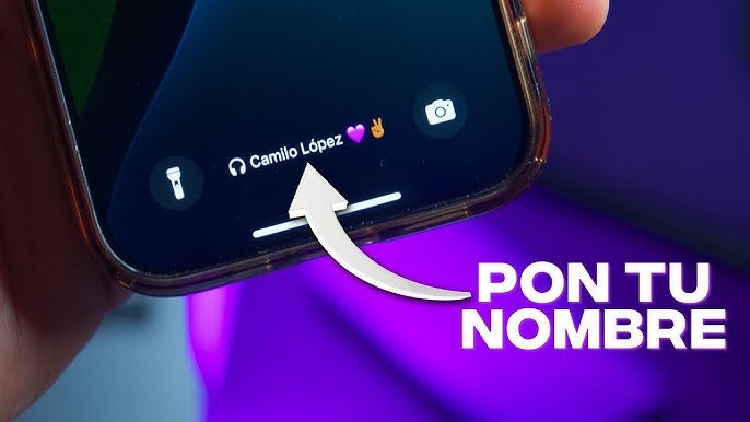 Cómo poner tu nombre en la pantalla de bloqueo del iPhone