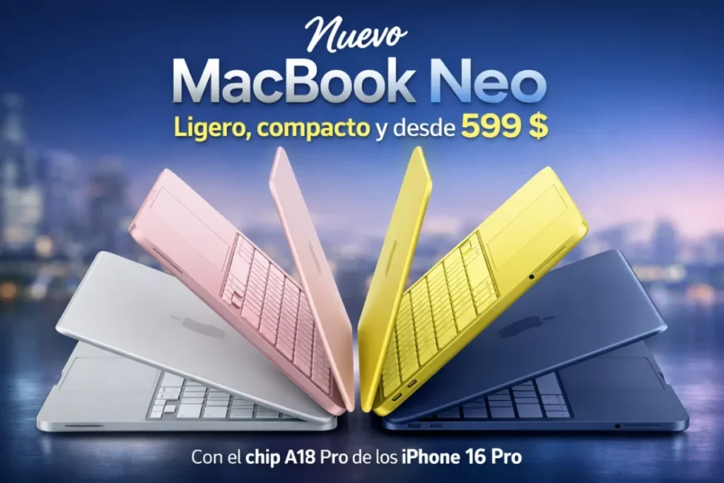 Macbook Neo: el MacBook más barato de Apple