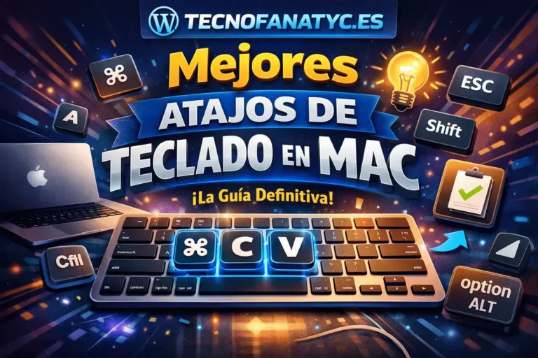 atajos de teclado en Mac