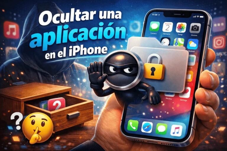 ocultar una aplicación en el iPhone