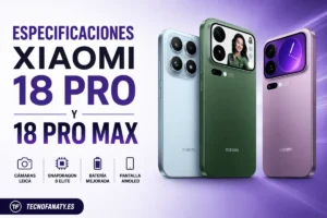 Especificaciones del Xiaomi 18 Pro y 18 Pro Max