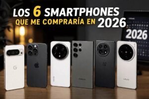 Los 6 smartphones que me compraría en 2026