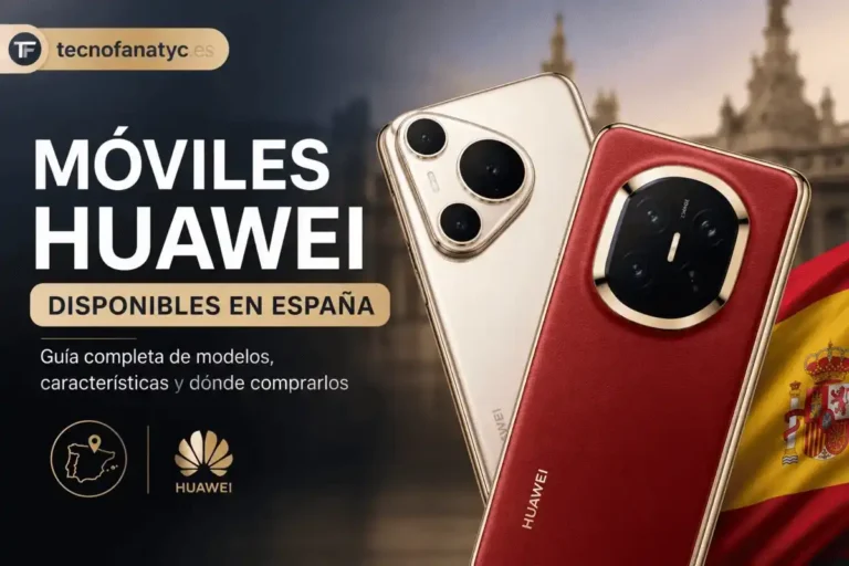 móviles Huawei disponibles en España