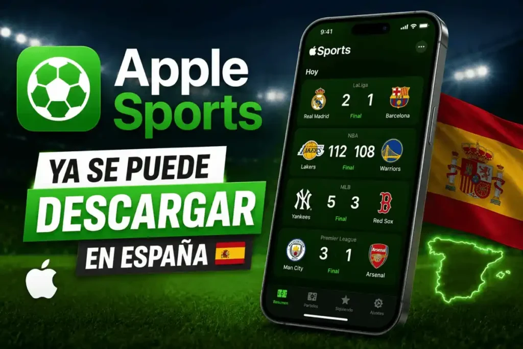 Apple Sports ya se puede descargar en España