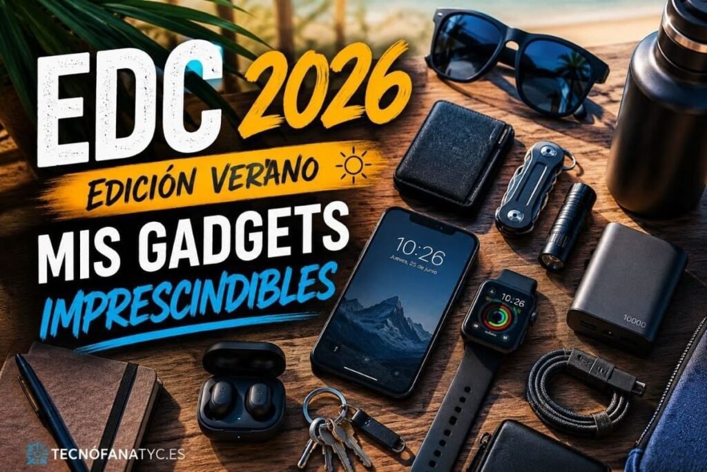 EDC 2026 edición verano : Mis gadgets imprescindibles