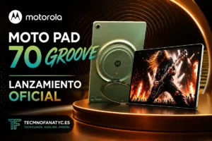 Motorola Moto Pad 70 Groove: lanzamiento oficial