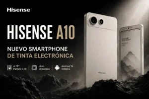 Hisense A10: nuevo smartphone de tinta electrónica