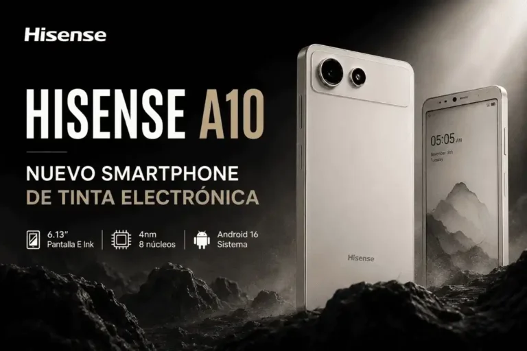 Hisense A10: nuevo smartphone de tinta electrónica