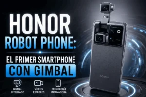 Honor Robot Phone: El primer smartphone  con gimbal