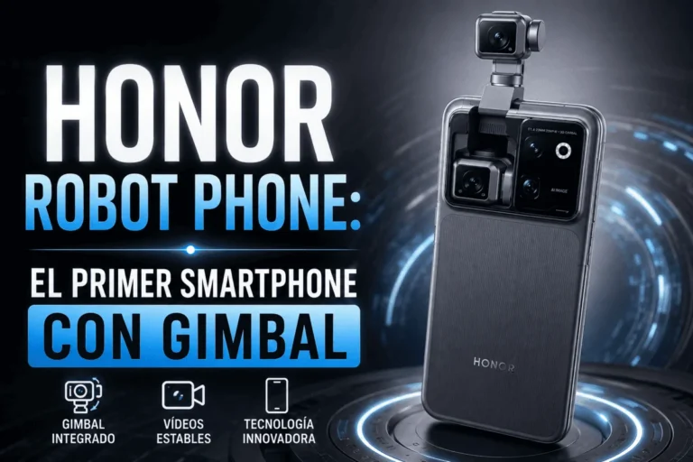 Honor Robot Phone: El primer smartphone  con gimbal