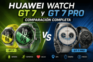 Huawei Watch GT 7 y GT 7 PRO: comparación completa