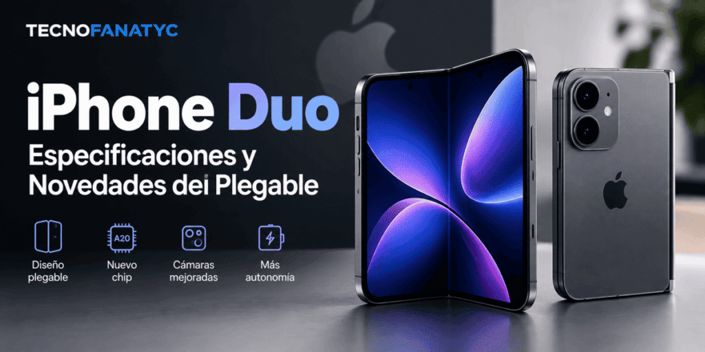 iPhone Duo: Especificaciones y Novedades del Plegable